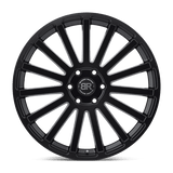 Black Rhino Spear 20x9 +40 Matte Black premium truck wheel