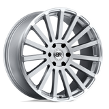 Black Rhino SPEAR Silver wheel