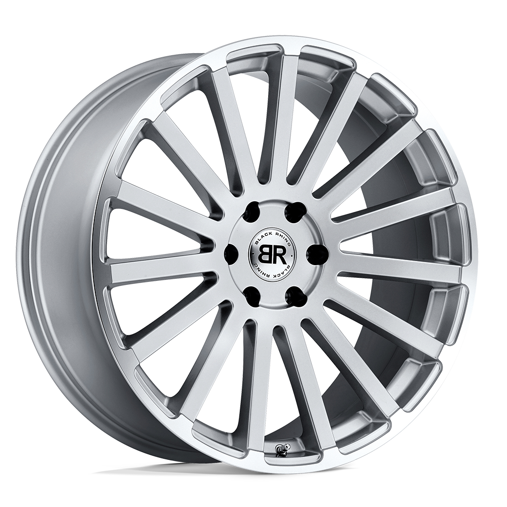 Black Rhino SPEAR Silver wheel