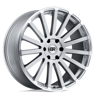 Black Rhino SPEAR Silver wheel