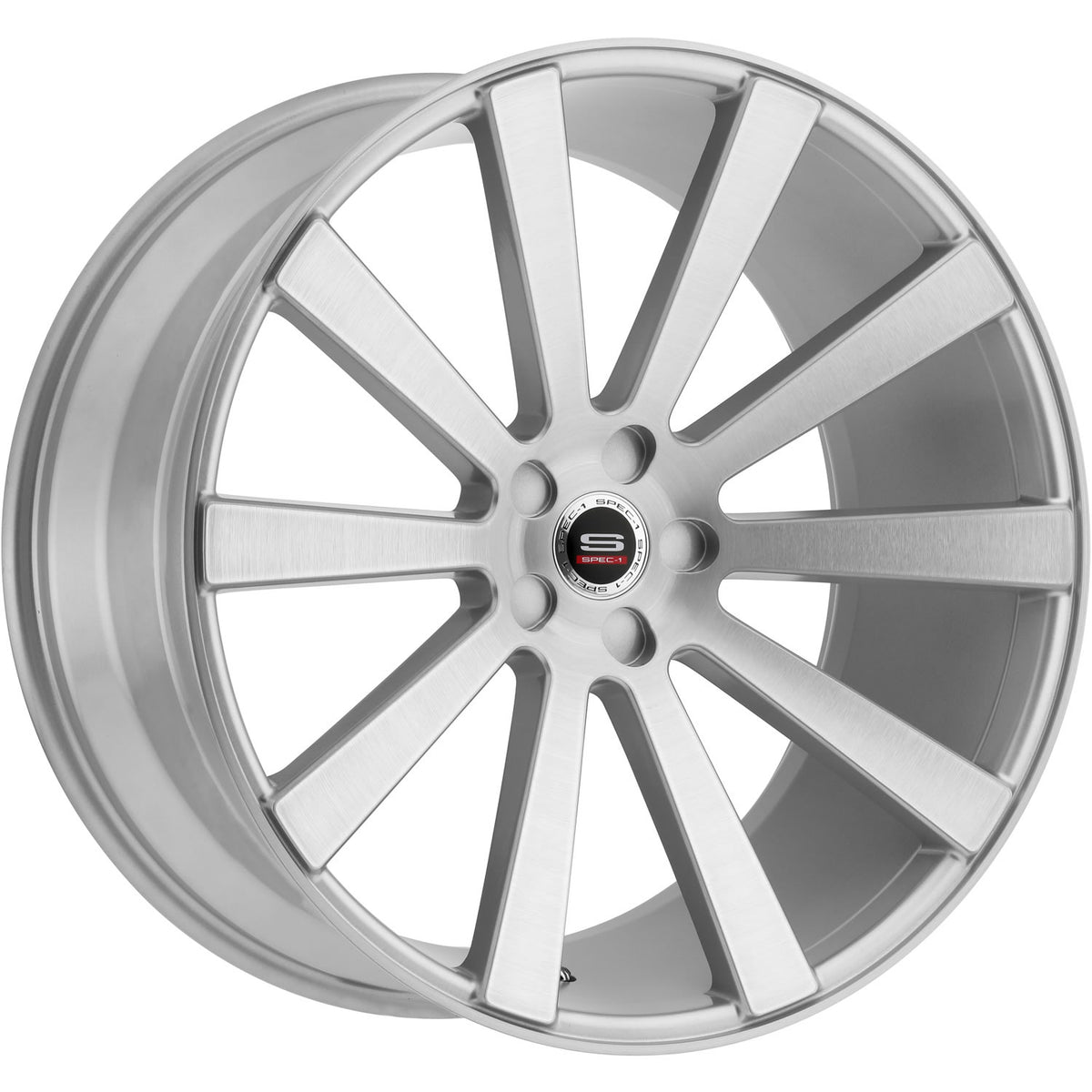 Spec-1 SPL-202 Silver Machined Wheel