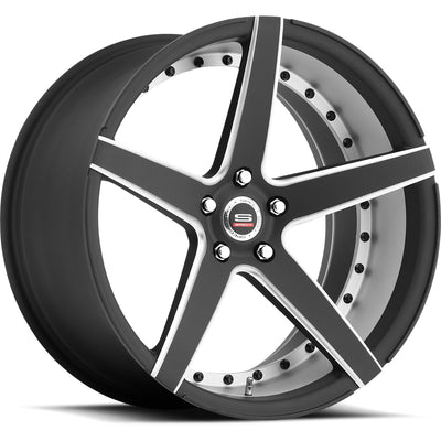 Spec-1 SPM-76 Machined Black wheel