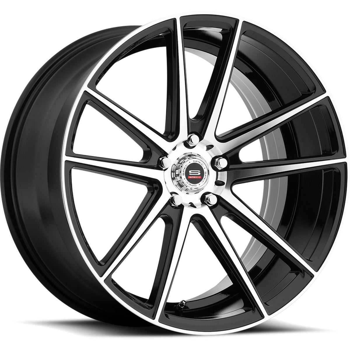 Spec-1 SPM-79 Black Machined Wheel