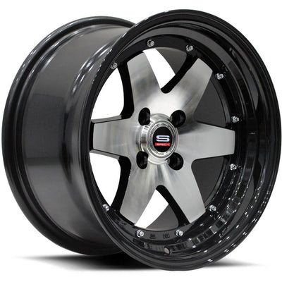 Spec-1 SPT-19 Black Machined Wheel