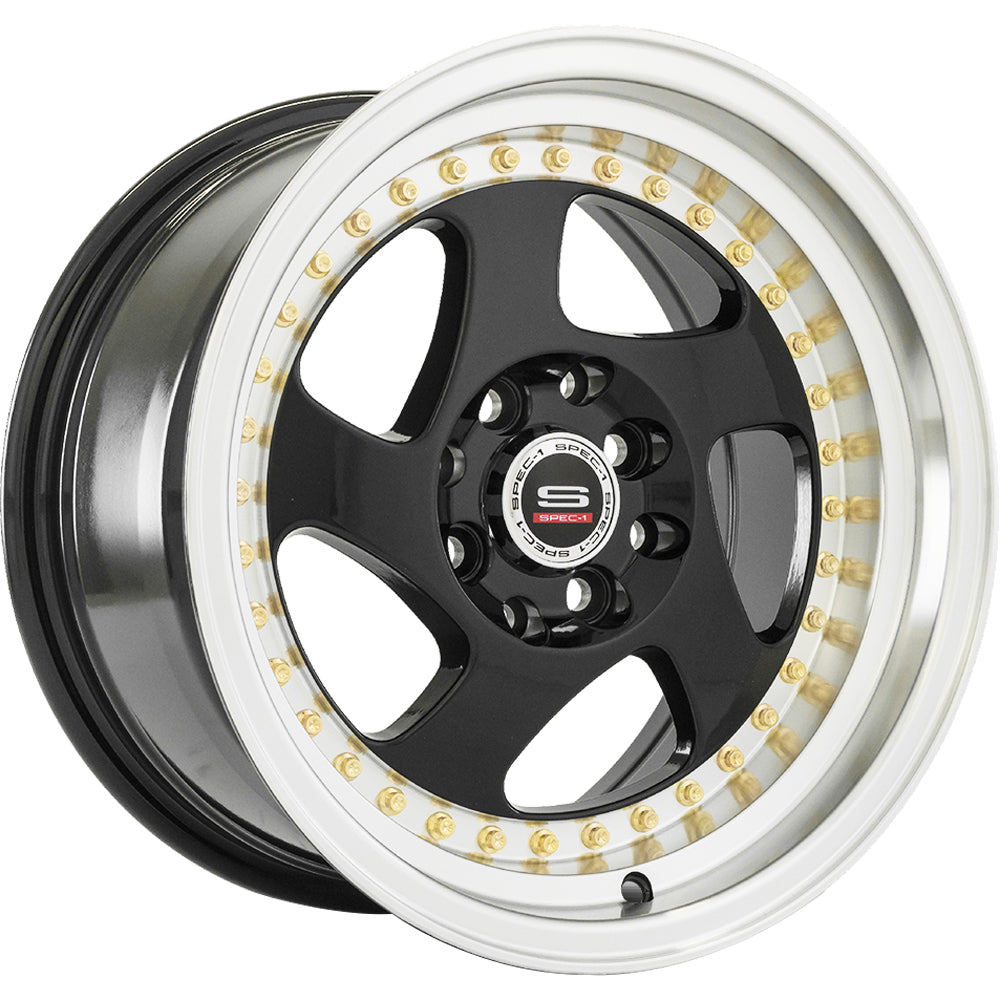 Spec-1 SPT-20 Black Machined Wheel