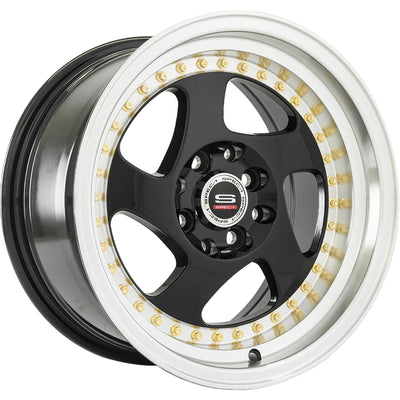 Spec-1 SPT-20 Black Machined Wheel