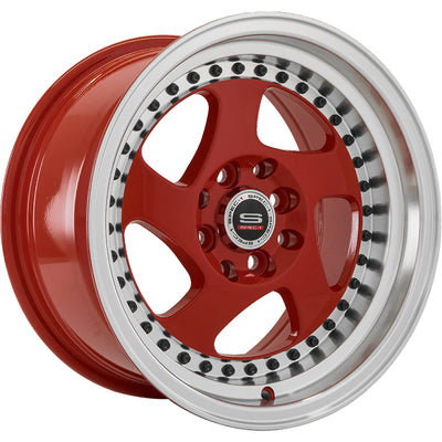 Spec-1 SPT-20 Red Machined Wheel