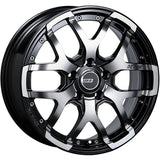 SSR Devide ZS Black Machined Wheel