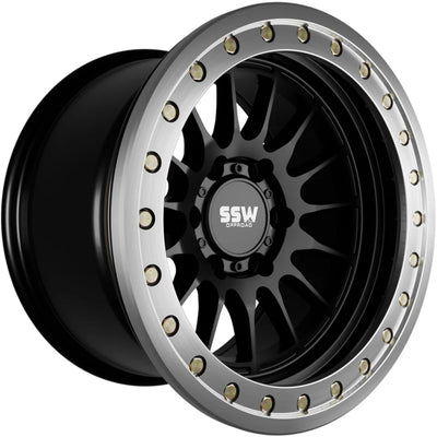 SSW Off-Road Dakar Beadlock Black Wheel