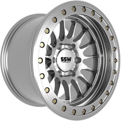SSW Off-Road Dakar Beadlock Silver Wheel