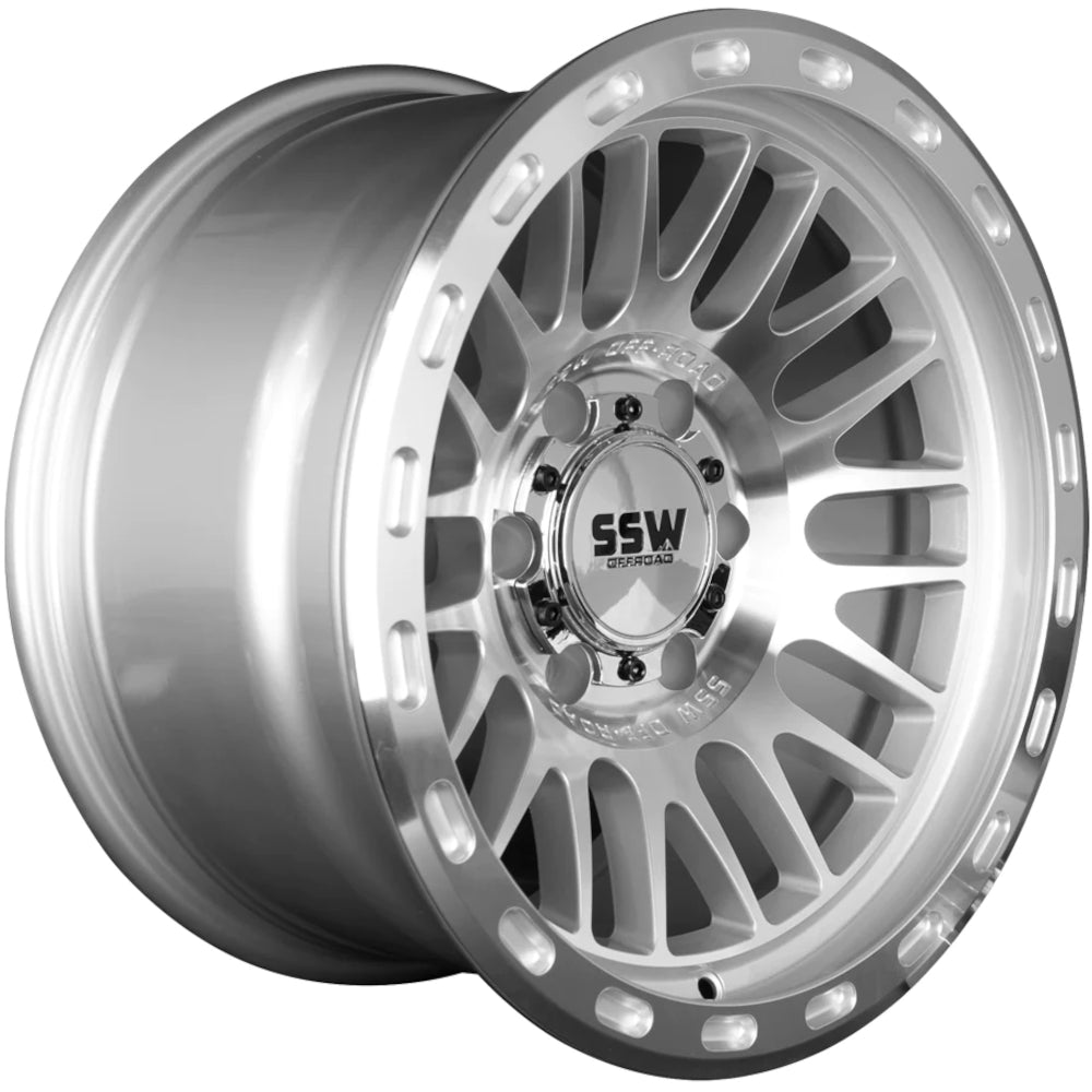 SSW Off-Road Griffon Silver Machined Wheel