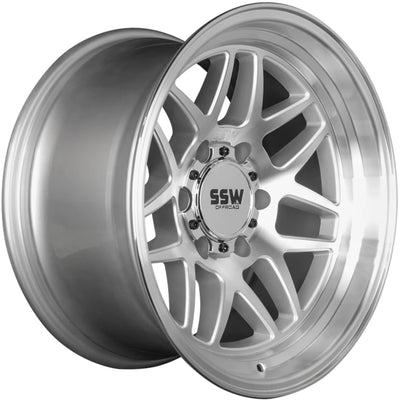 SSW Off-Road Sierra Silver Machined Wheel