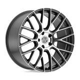 Victor Equipment STABIL 22x9 gunmetal mirror cut face premium Euro wheel