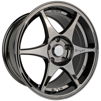 Stage Wheels Knight Black Chrome Wheel
