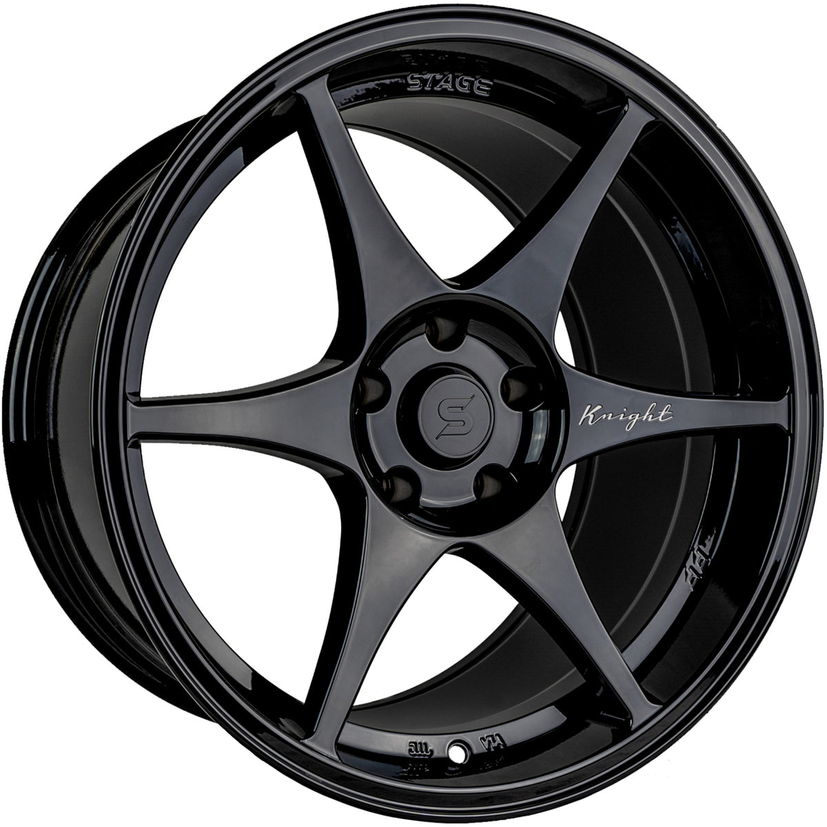 Stage Wheels Knight Gloss Black Wheel