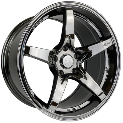 Stage Wheels Monroe Black Chrome Wheel