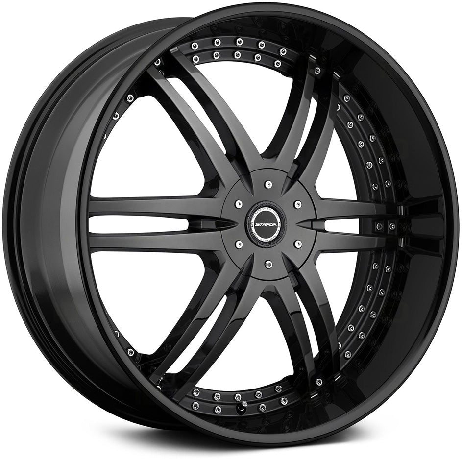 Strada Denaro Gloss Black Wheel