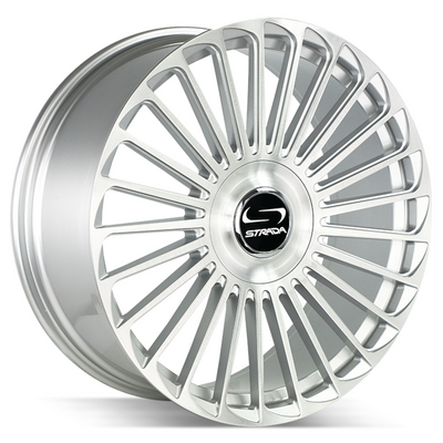 Strada Martello Brushed Silver wheel