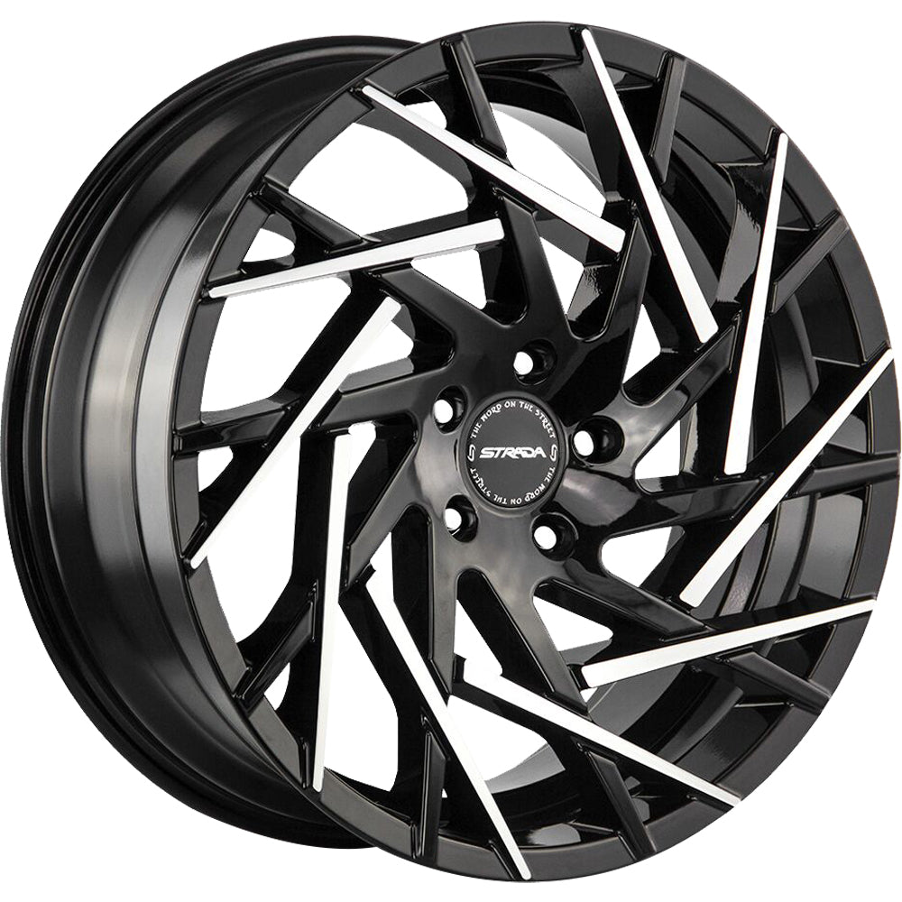 Strada Nido Black Machined Wheel