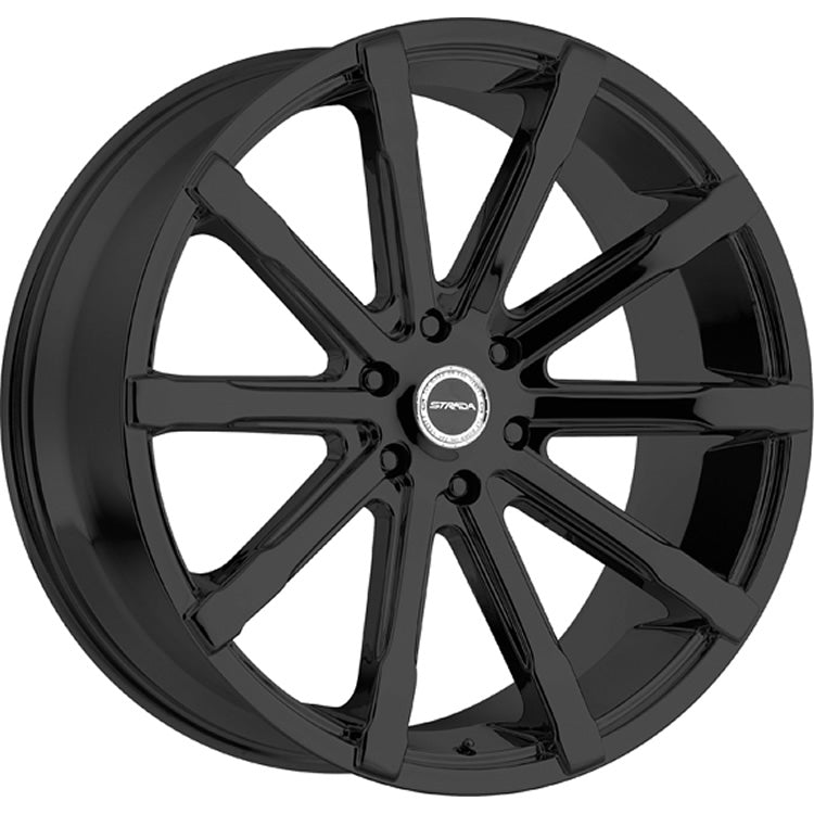 Strada Osso Gloss Black Wheel