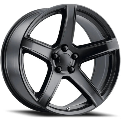 Strada Replicas Hellcat 2 Replica Black Wheel