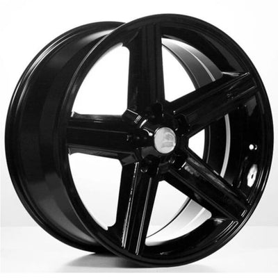 Strada Replicas Iroc Replica Gloss Black Wheel