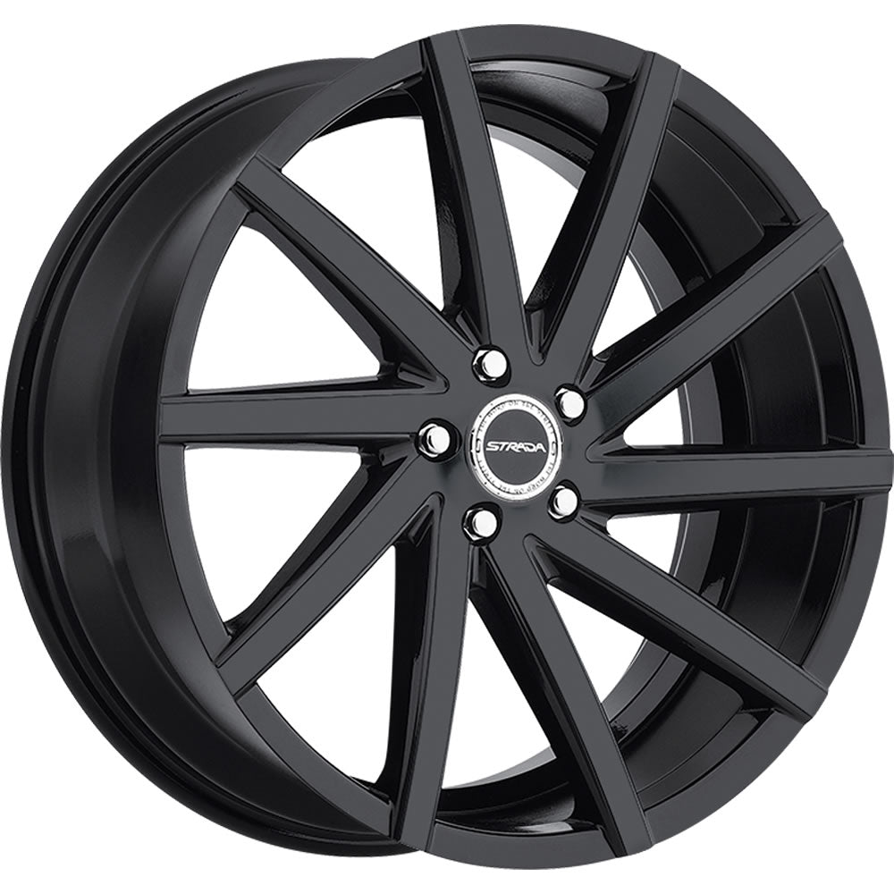 Strada Sega Gloss Black Wheel