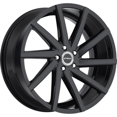 Strada Sega Gloss Black Wheel