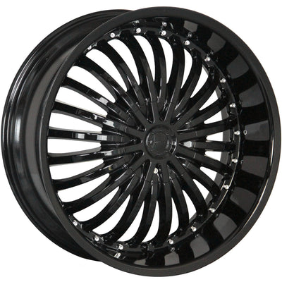 Strada Spina Gloss Black Wheel