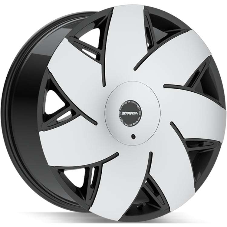 Strada Turbina Black Machined Wheel