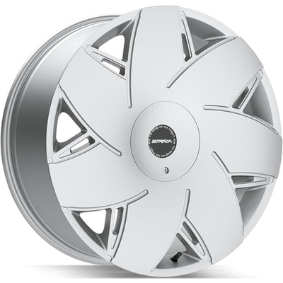 Strada Turbina Silver Brushed Wheel