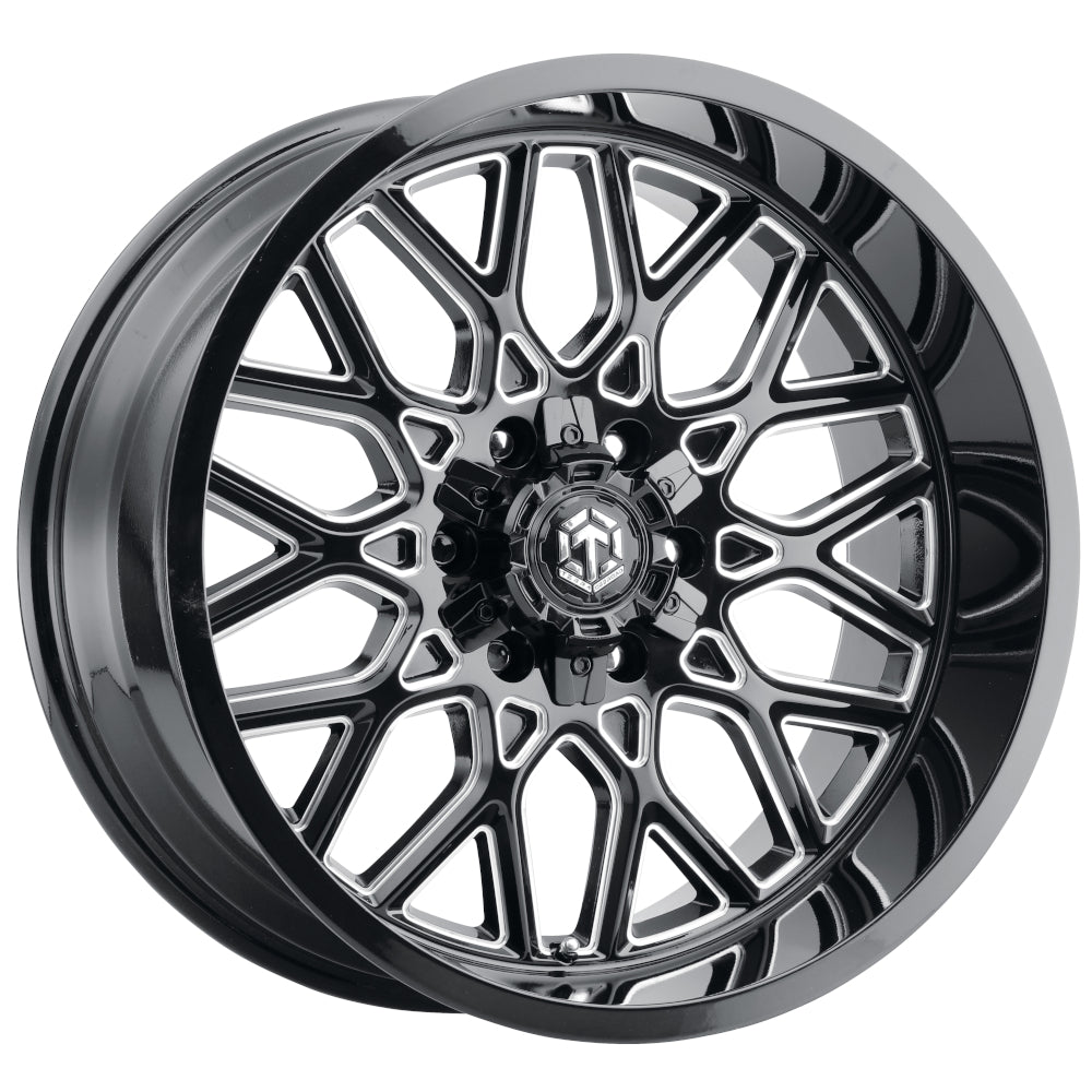 Terra Off-Road TR-10 Black Milled Wheel
