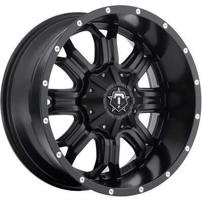 TIS 535B Black Milled Wheel