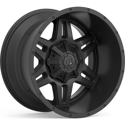 TIS 538B Satin Black Wheel