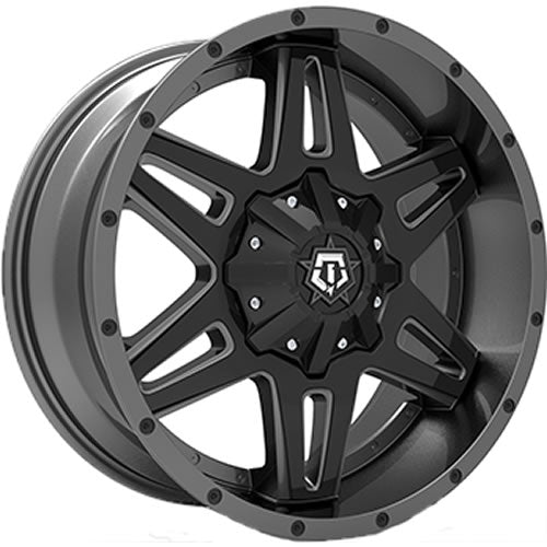 TIS 538GB Gunmetal Wheel
