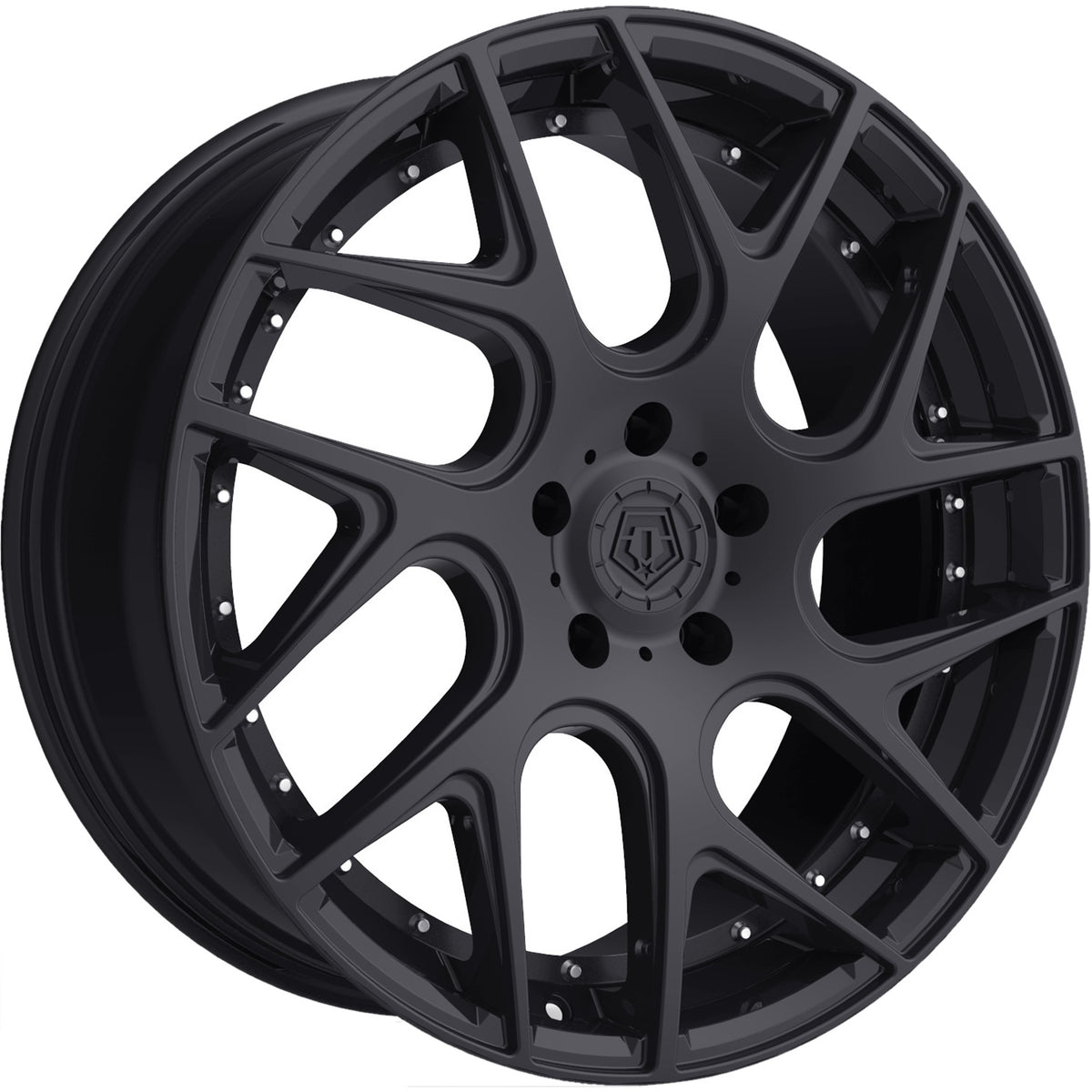 TIS 542B Gloss Black Wheel
