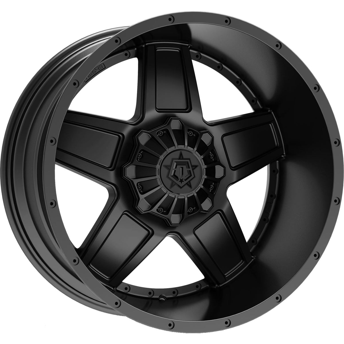 TIS 543B Satin Black Wheel