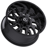 TIS 544BM Black Wheel