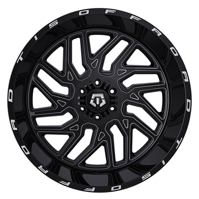 TIS 544BM Black Wheel