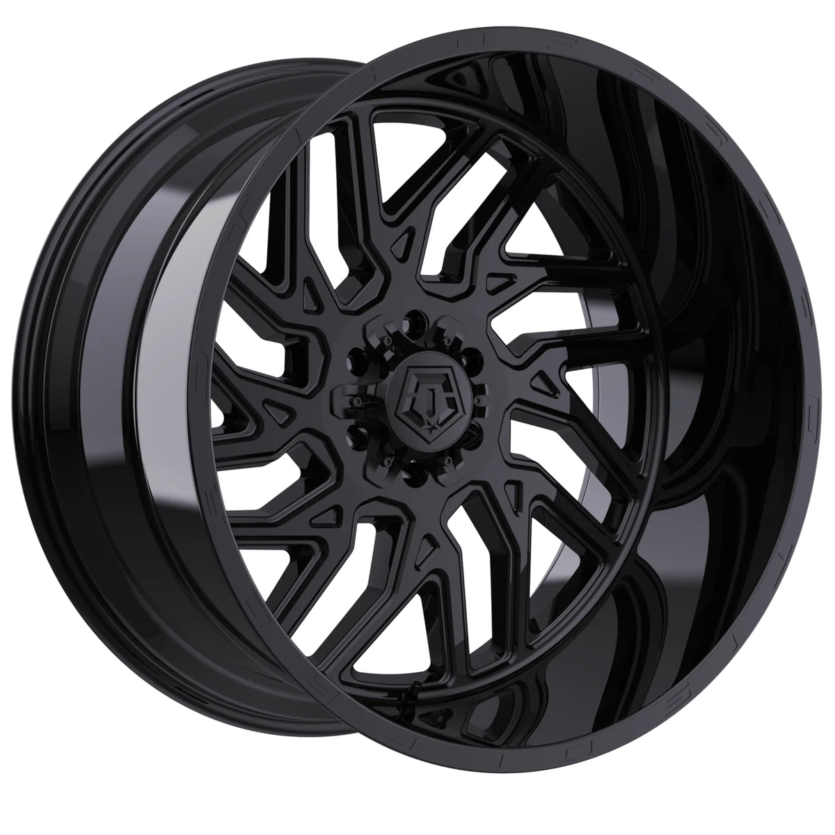 TIS 544GB Gloss Black Wheel