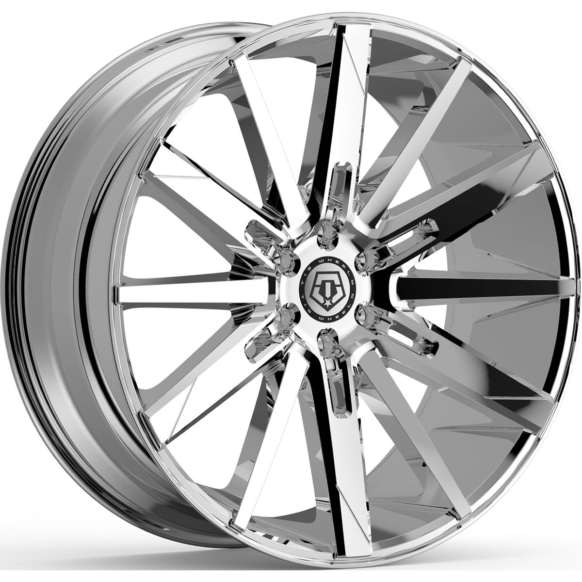 TIS 545C Chrome Wheel