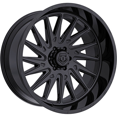 TIS 547B Gloss Black Wheel