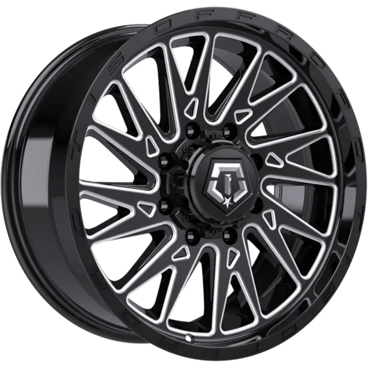 TIS 547BM Black Milled Wheel