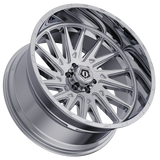 TIS 547C Chrome Wheel - angled view