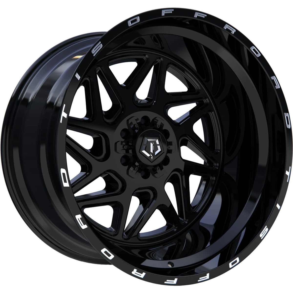 TIS 552B Gloss Black Wheel