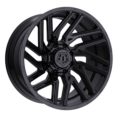 TIS 554B Gloss Black Wheel