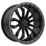 TIS 556BA Black Wheel - angled view