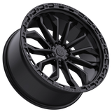 TIS 556SB Black Wheel - angled view