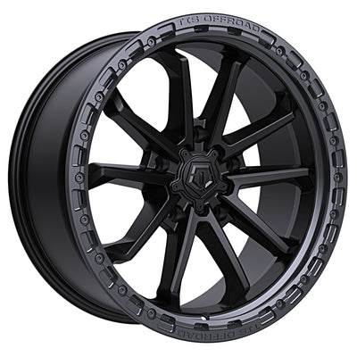TIS 556SB Satin Black Wheel