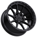 TIS 563B Satin Black Wheel